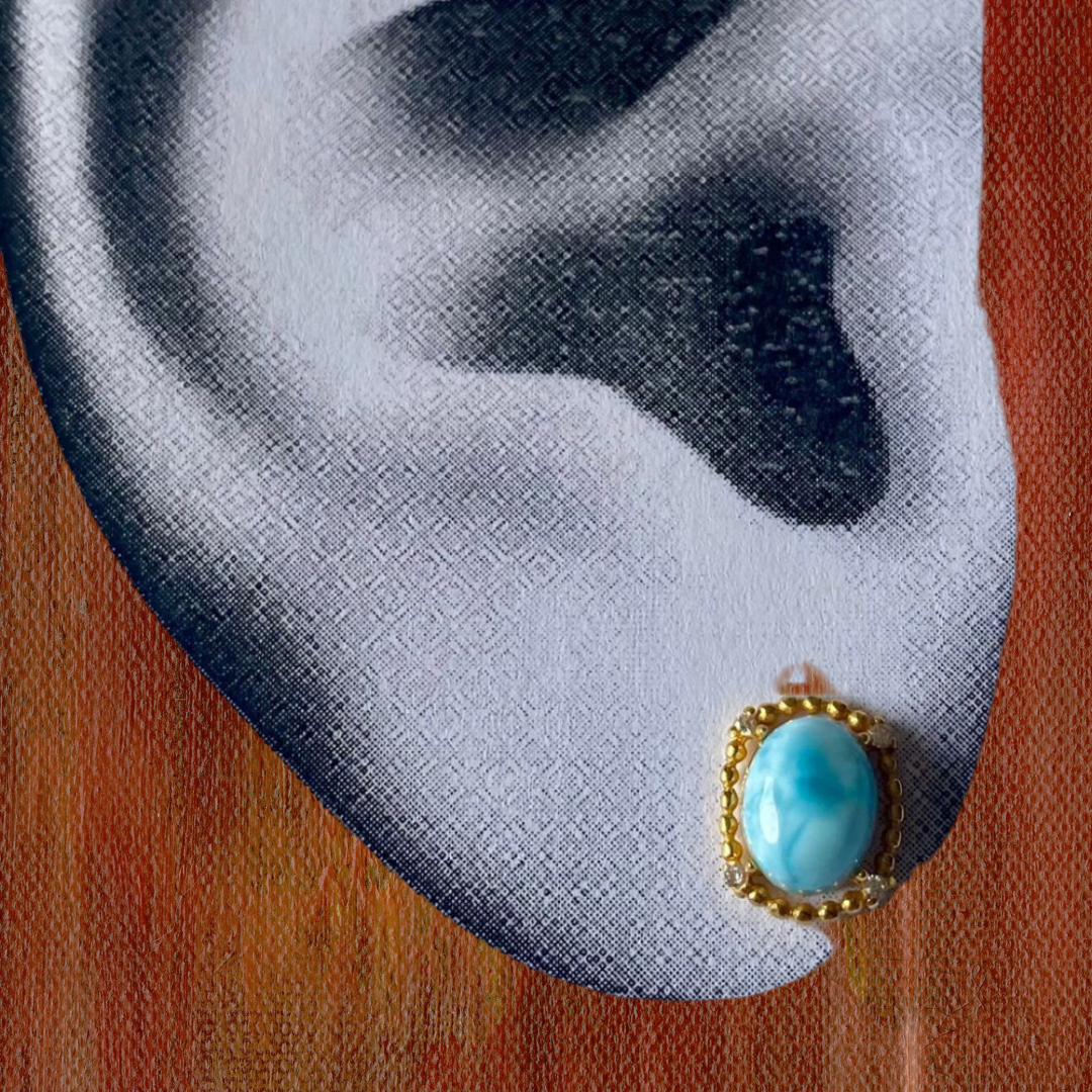 Aretes Larimar