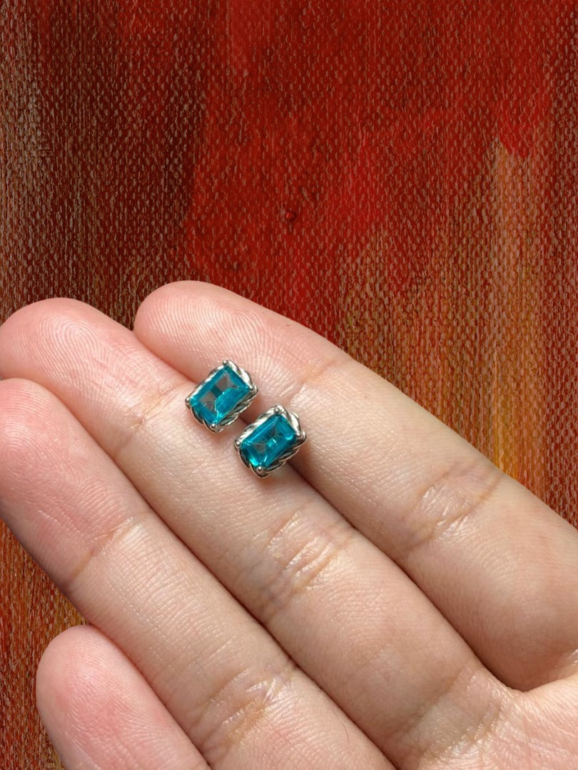 Aretes Topacio Paraiba