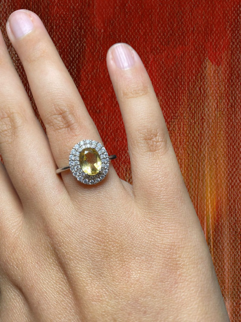 Anillo Citrino