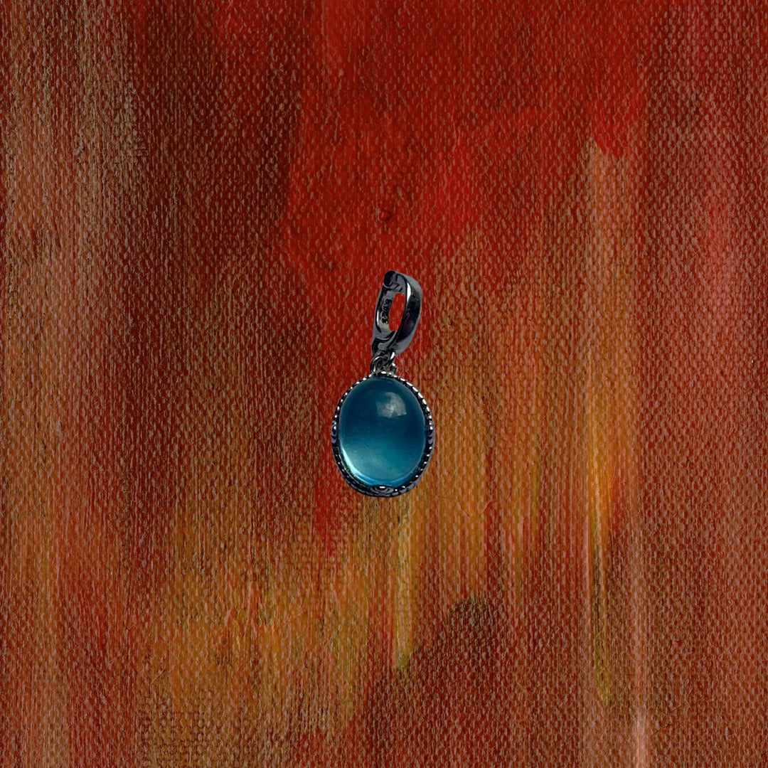 Dije Charm de Aguamarina