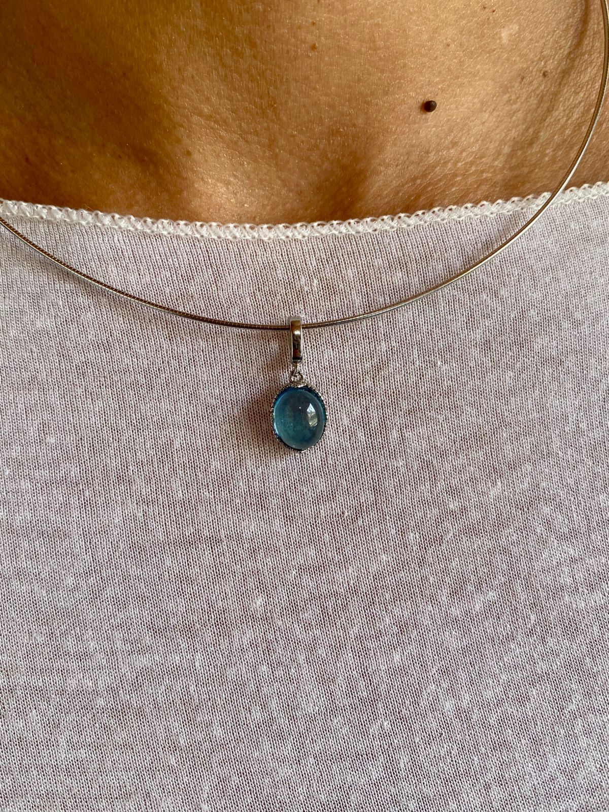 Dije Charm de Aguamarina