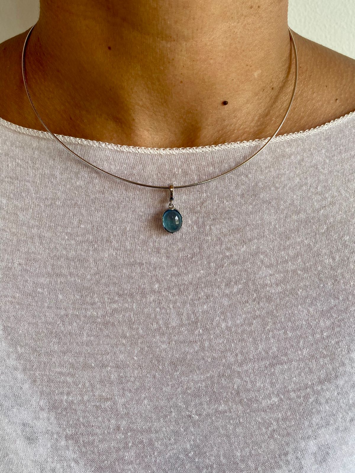 Dije Charm de Aguamarina