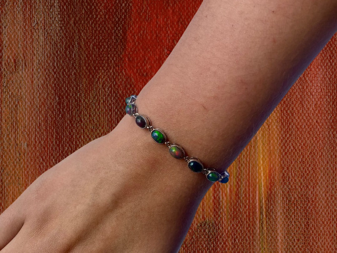 Pulsera Ópalo negro