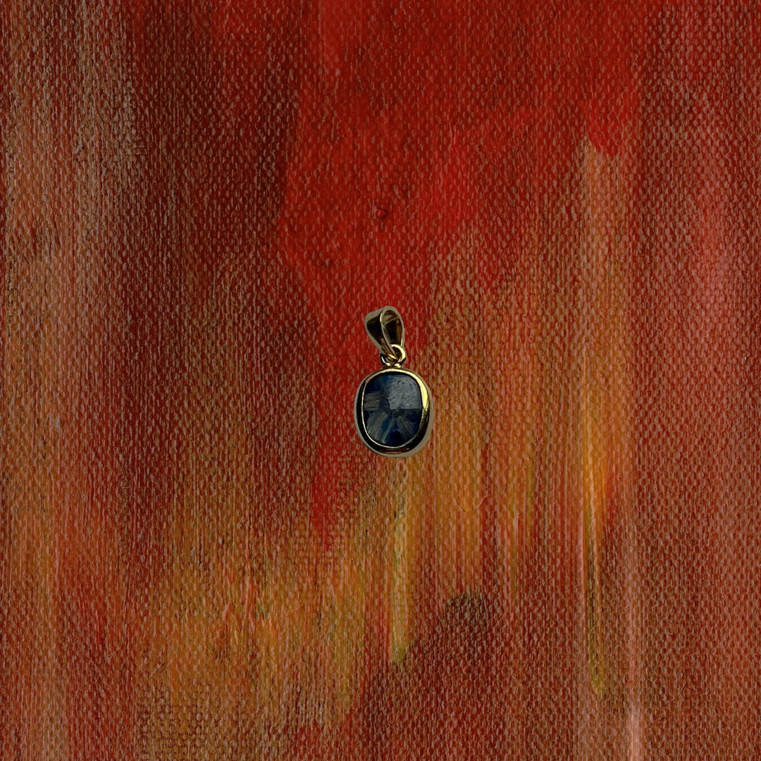 Dije de Zafiro Azul Trapiche