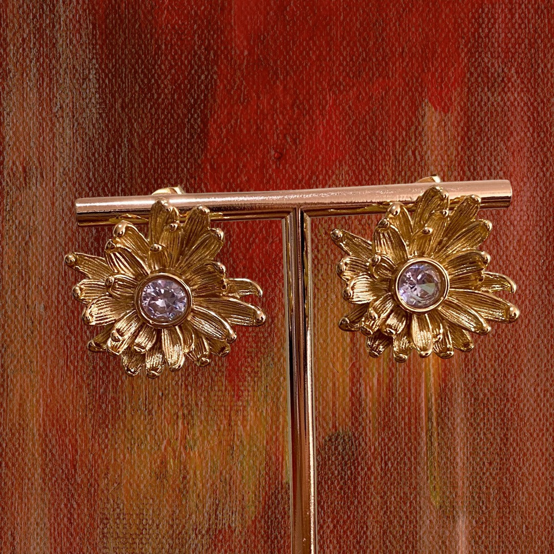 Aretes de flor