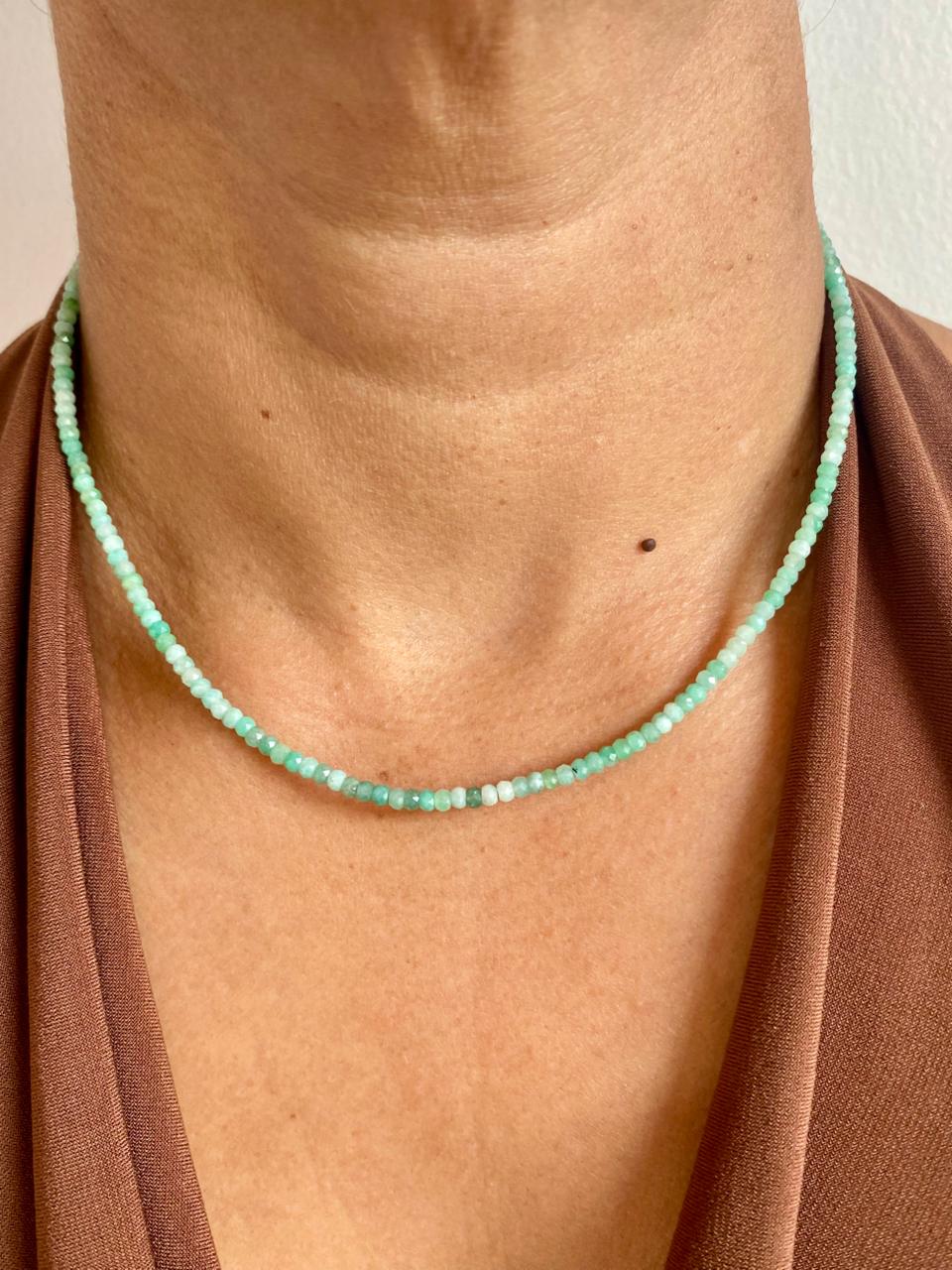 Collar Beads Esmeralda