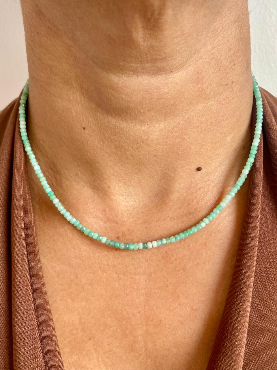 Collar Beads Esmeralda