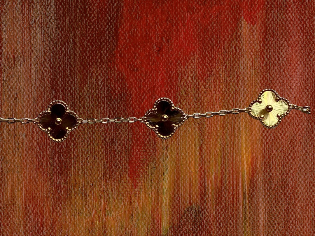 Pulsera Trebol Dorada