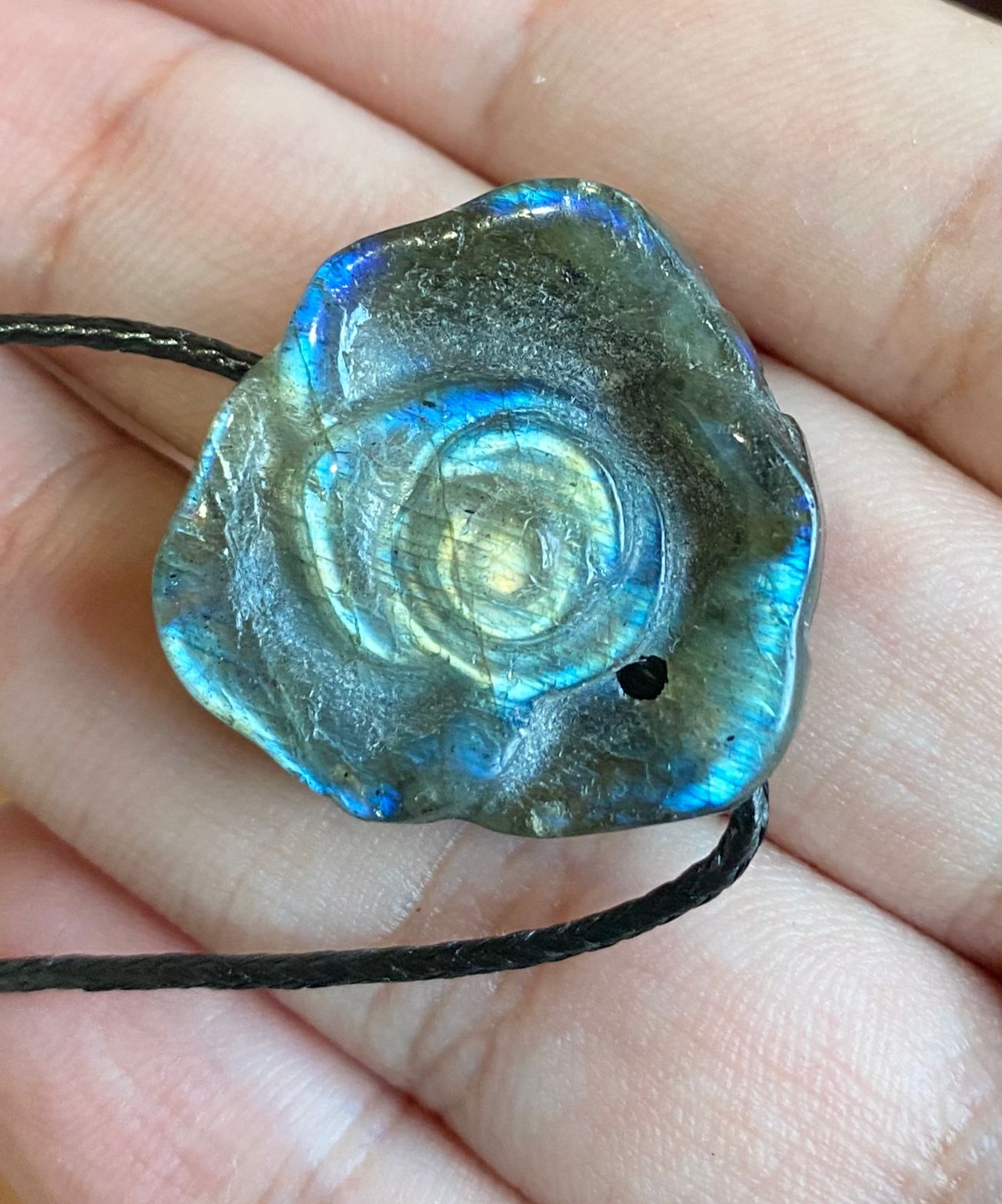 Collar Rosa Labradorita