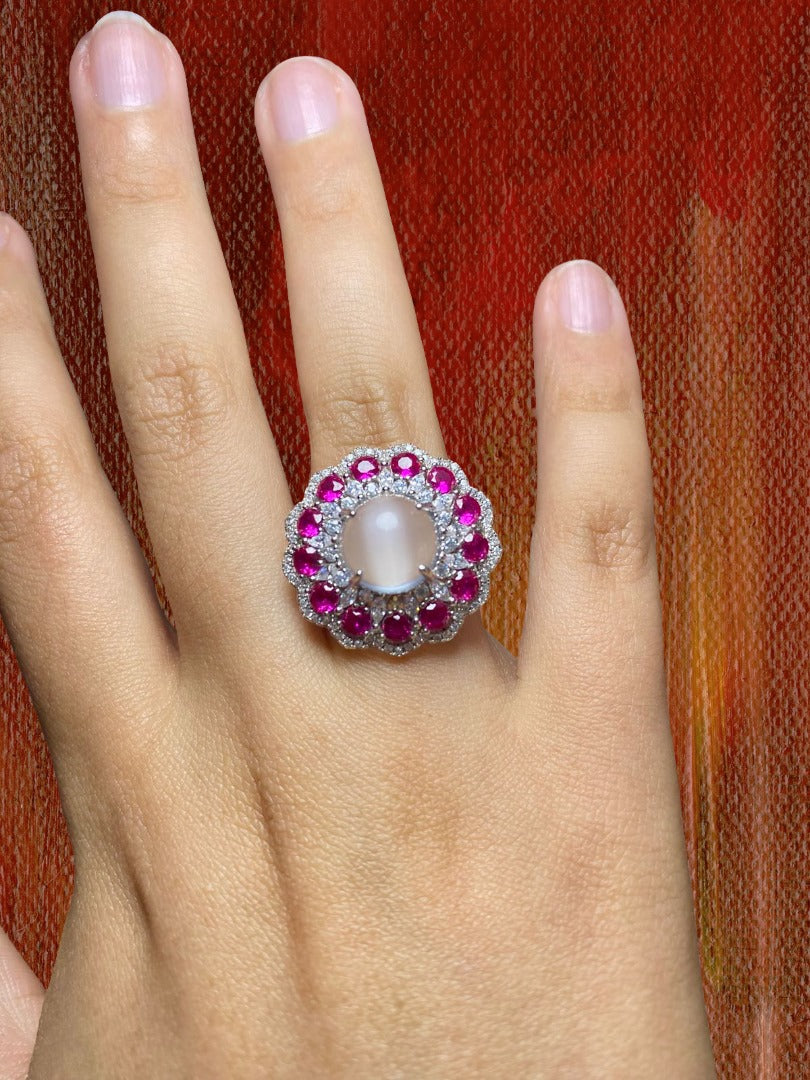 Anillo Moonstone