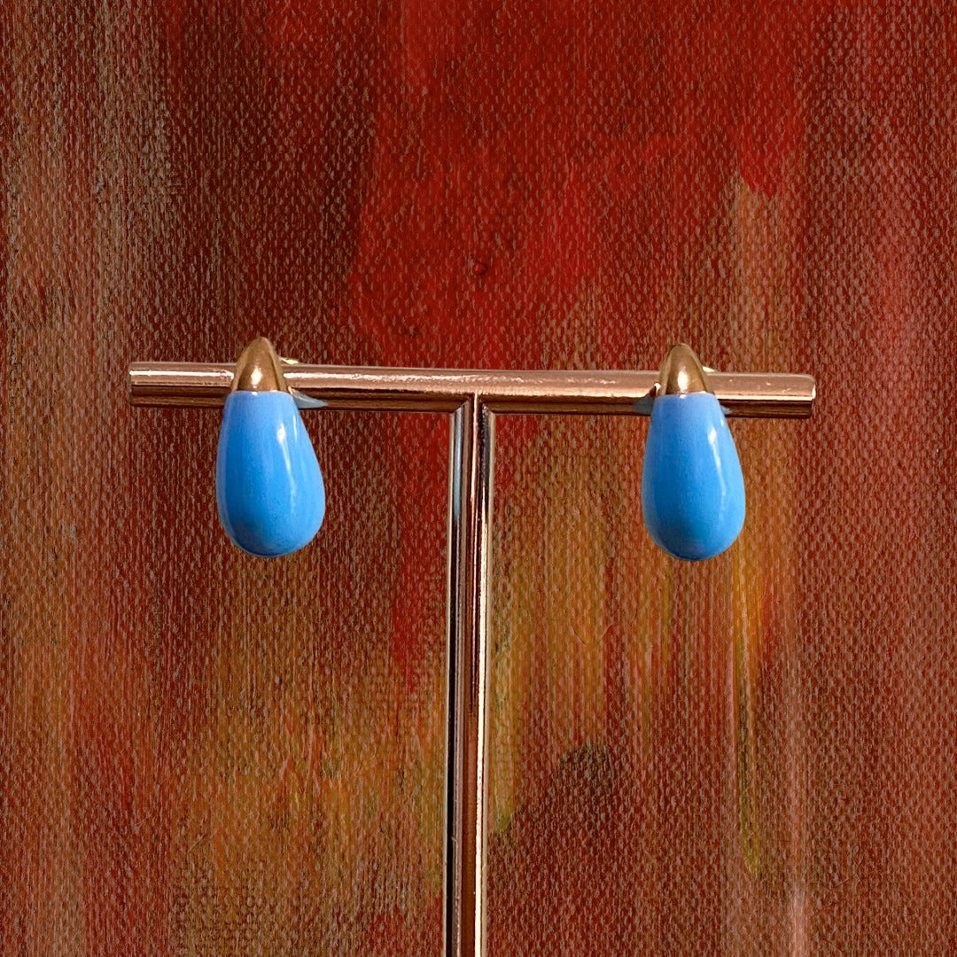 Aretes Gota Esmalte